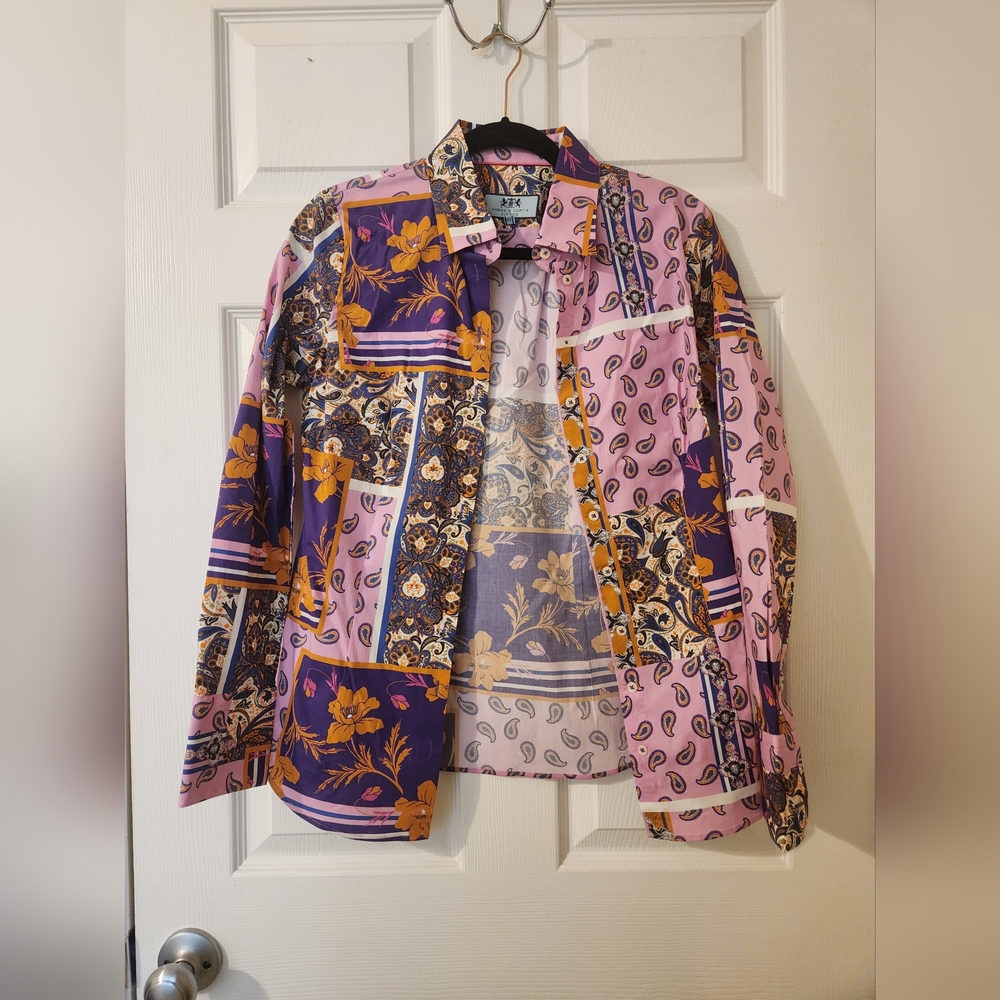 London purchase: Hawes & Curtis fitted button-down shirt